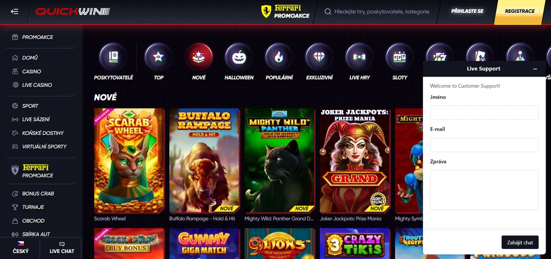 Nejčastější problémy při registraci v online kasinu Quickwin Odstraňování problémů s registrací